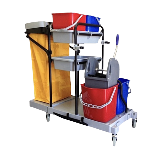 TROLLY JANITOR CLEAN MULTI FUNGSI  ITALY STYLE
