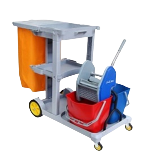 TROLLY JANITOR CLEAN MULTIFUNGSI 
